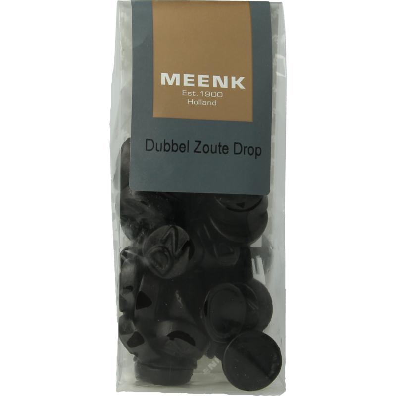 Meenk Drop Dubbel Zout Blokbodemzak