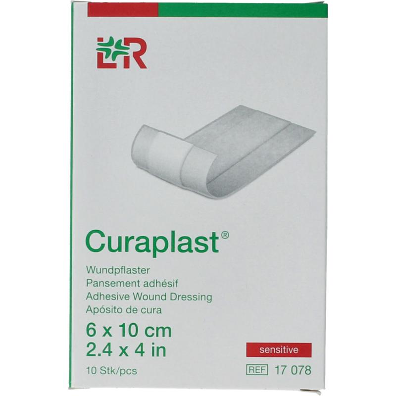 Curaplast Sensitiv Wondpleister 10cmx6cm