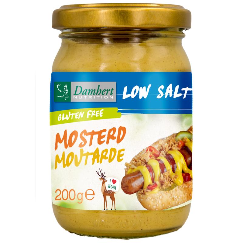 Damhert Gluten Free & Low Salt Mosterd