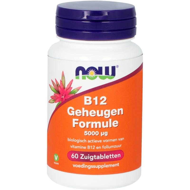 Now Geheugen Formule Zuigtab 5000mcg
