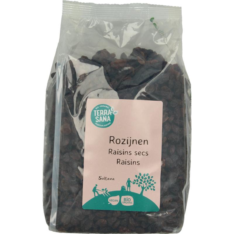 Raw Rozijnen Sultana Bio