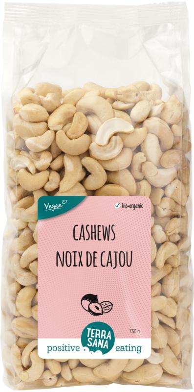 Cashewnoten Ongeroosterd Zonder Zout Bio