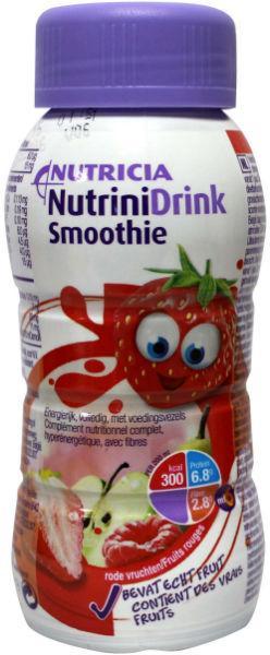Nutrinidrink Smoothie Rode Vruchten