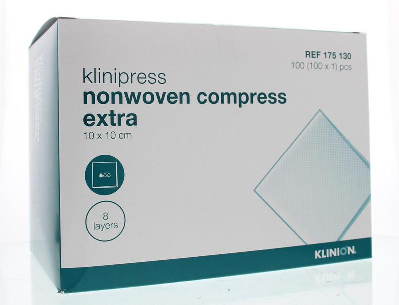 Nonwoven Kompres Extra Klin St 10x10 8l 1vp