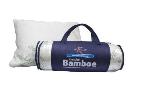 Lucovitaal Kingsize Bamboe Kussen