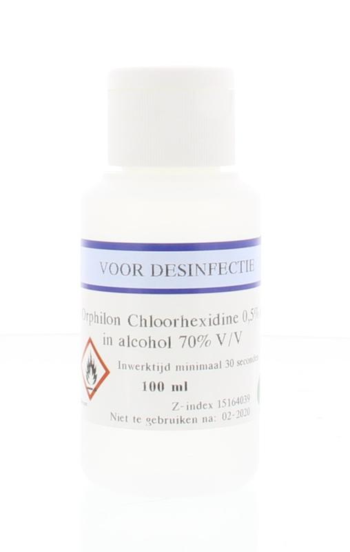 Chloorhexid 0,5%/Alcohol 70% V/V Orphi