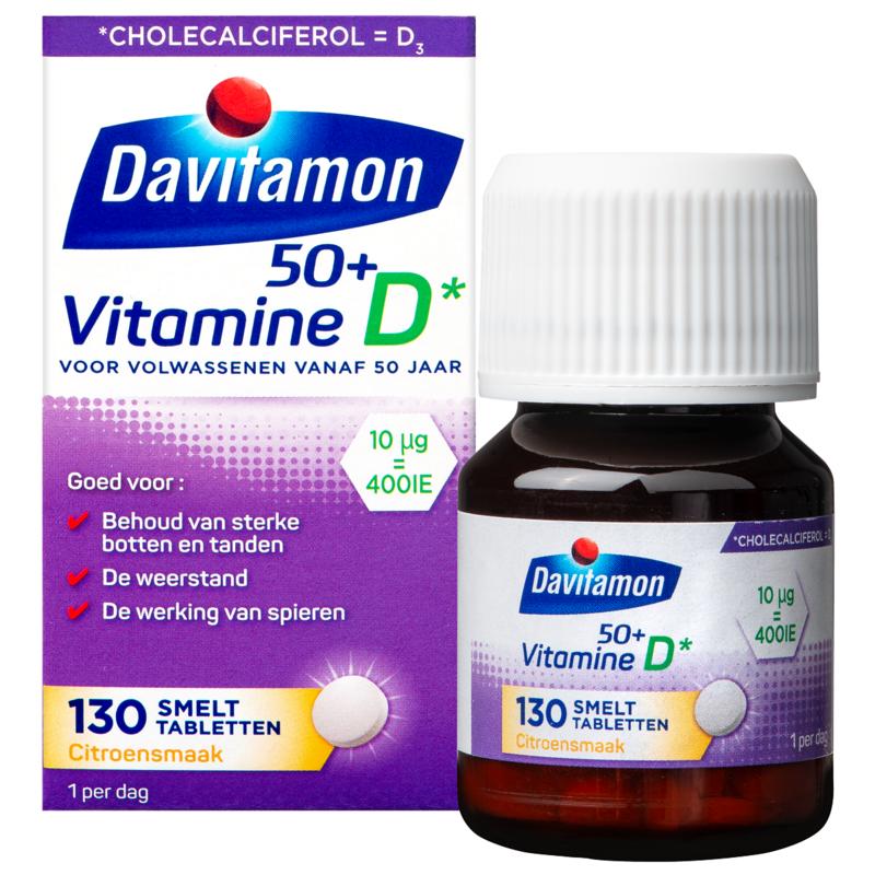 Davitamon D50+ Smelttablet