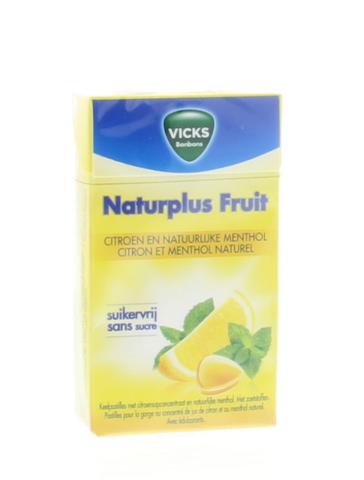 Vicks Keelpastille Citroen Menthol Suikervrij