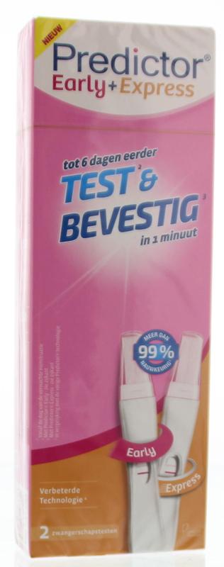 Predictor Early + Express Zwangerschapstest