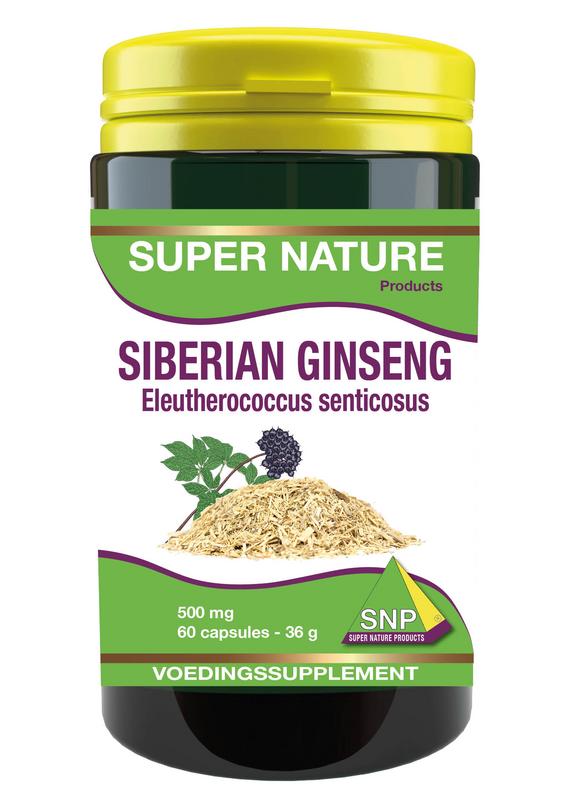Siberian Ginseng 500mg