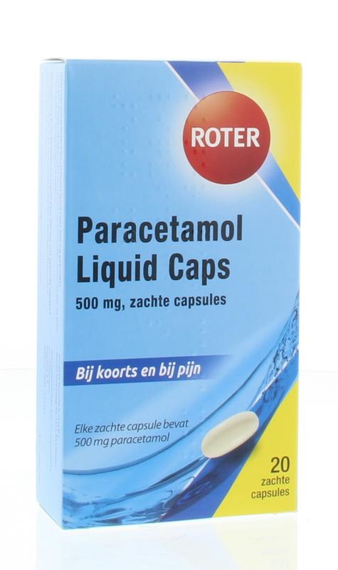 Roter Paracetamol Liquid Caps 500mg