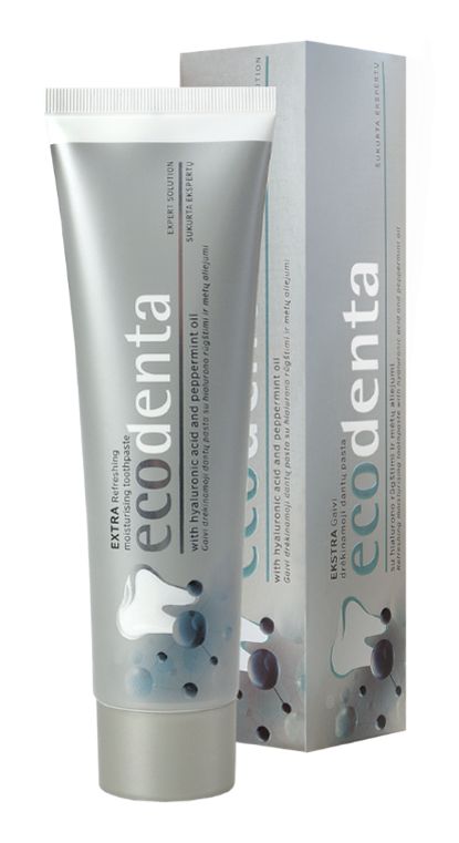Ecodenta Tandpasta Verfrissend Hyaluronzuur