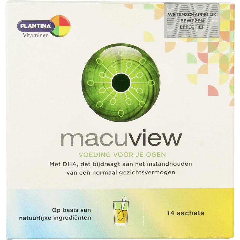 Plantina Macuview Vanilla Twist Pdr Sachet 23,7g