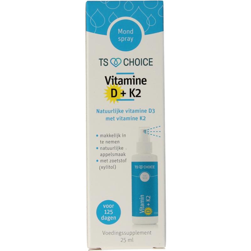 Ts Choice Vitamine D3 + K2 Spray