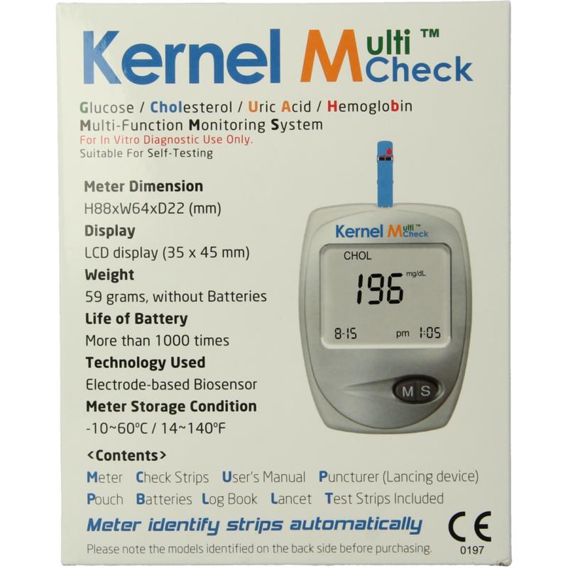 Multicheck Plus Meter Hb Glucose Cholesterol