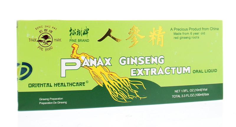 Ginseng Extract 10 X 10ml