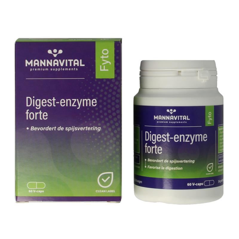 Mannavital Digest-Enzyme Forte Vcap