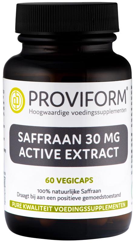 Saffraan Active Extract Proviform Vcaps 30mg