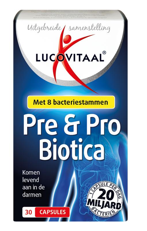 Lucovitaal Pre &Amp; Probiotics Capsule