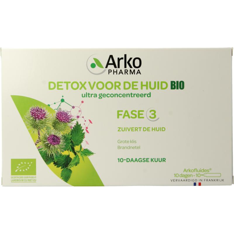 Arkofluids Bio Detox Huid Drinkampul 15ml