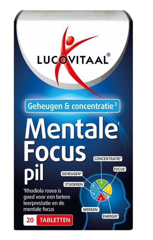 Lucovitaal Mentale Focus Pil Tablet