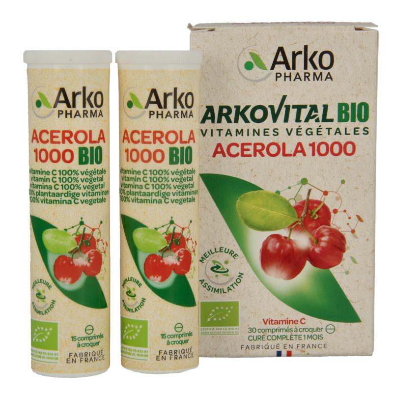 Arkovital Acerola Bio 1000 Chewable Tablet