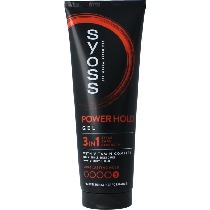 Syoss Men Power Hold Ex St Gel