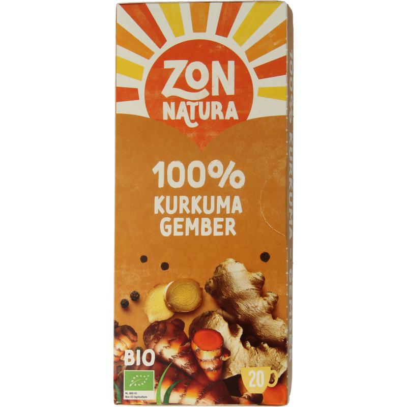 Kurkuma Gember 100% Thee Bio
