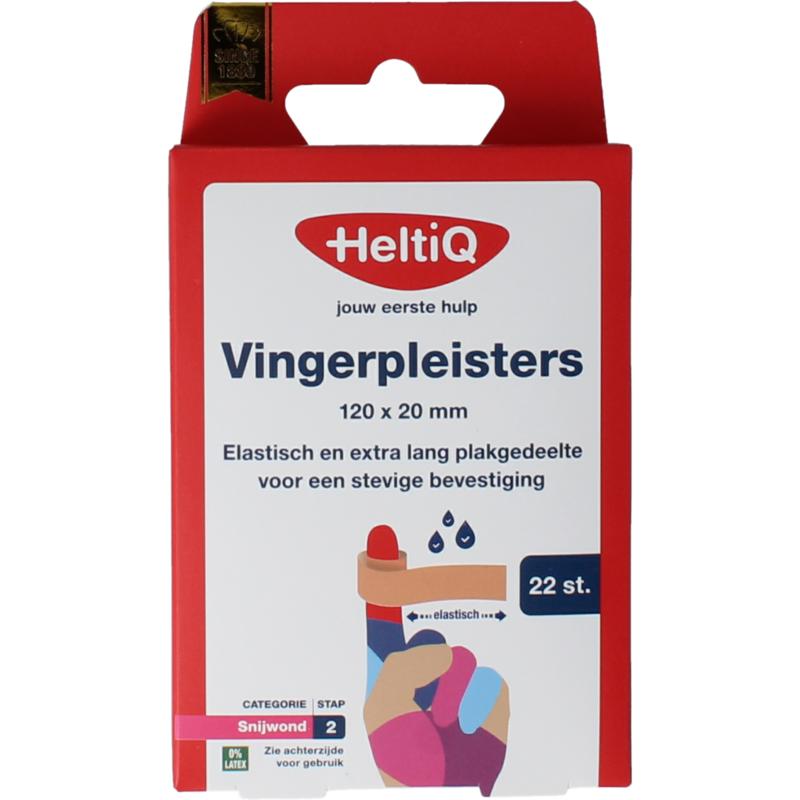Vingerpleister Heltiq Textiel Extra Lang 120x20mm