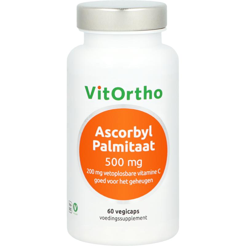 Vitortho Ascorbyl Palmitaat Vegicaps 500mg