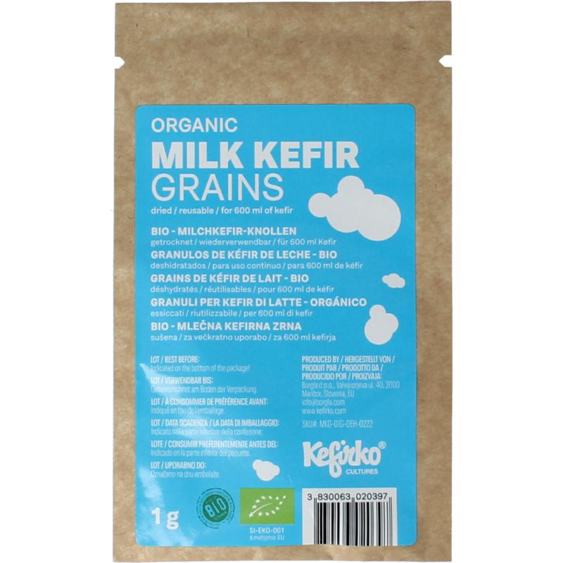 Starter Melk Kefir Korrels
