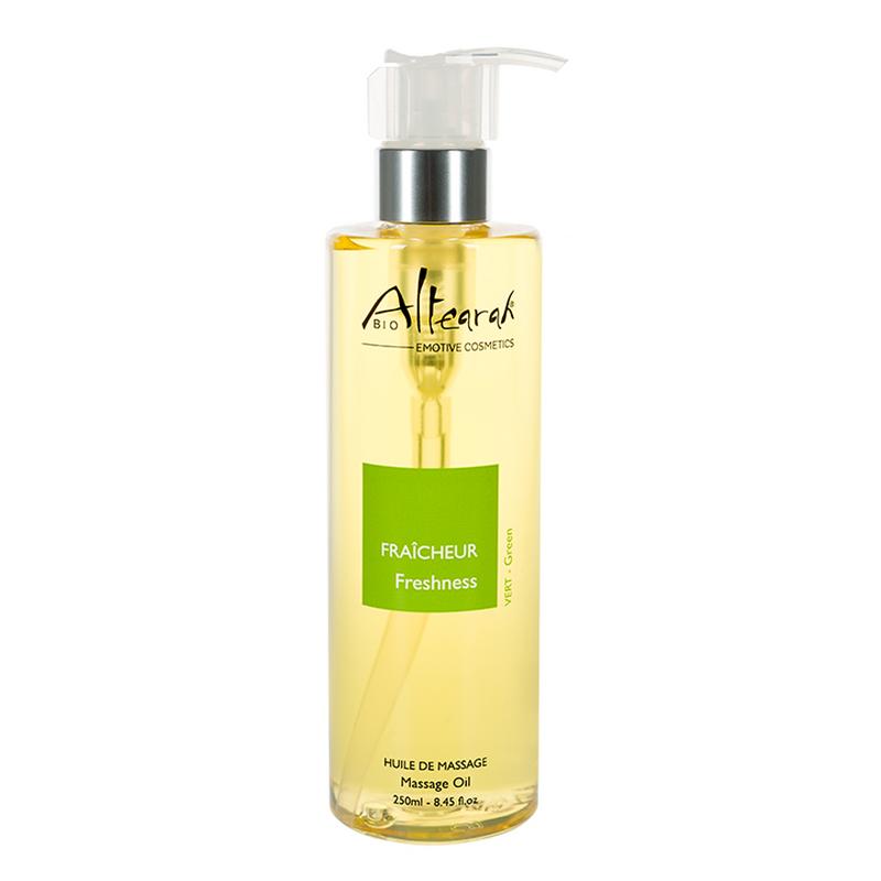Massageolie Freshness Green Bio