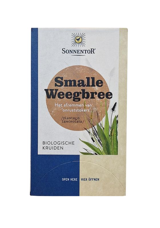 Smalle Weegbree Thee Bio