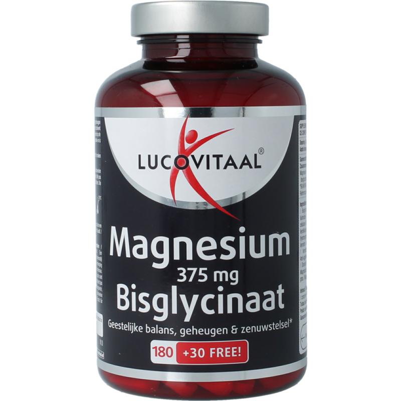 Lucovitaal Magnesium Bisglycinaat Tablet 375mg