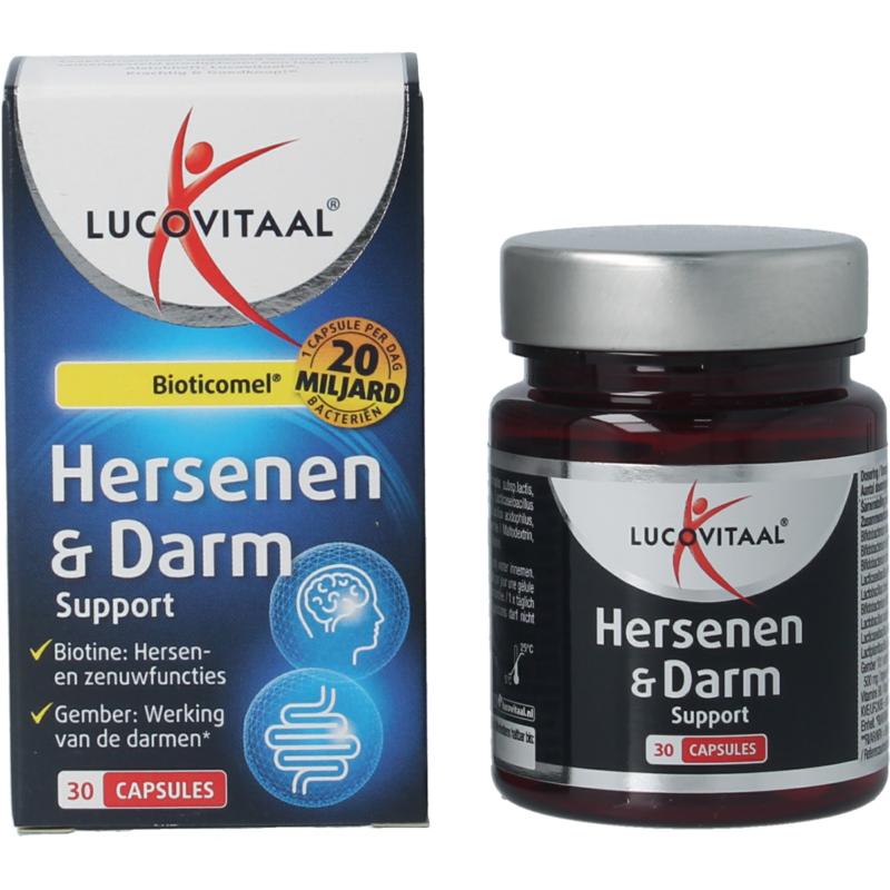 Lucovitaal Hersenen & Darm Support Capsule