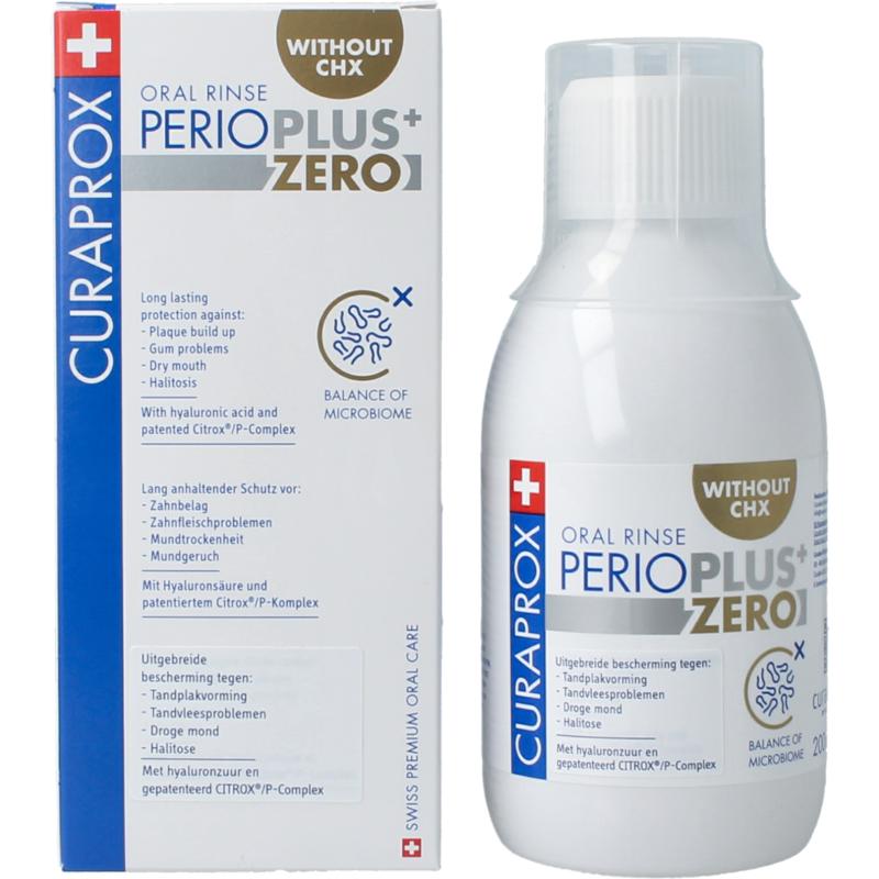 Perisol Rinse Curaprox Perio Plus+ Zero Oral Rinse