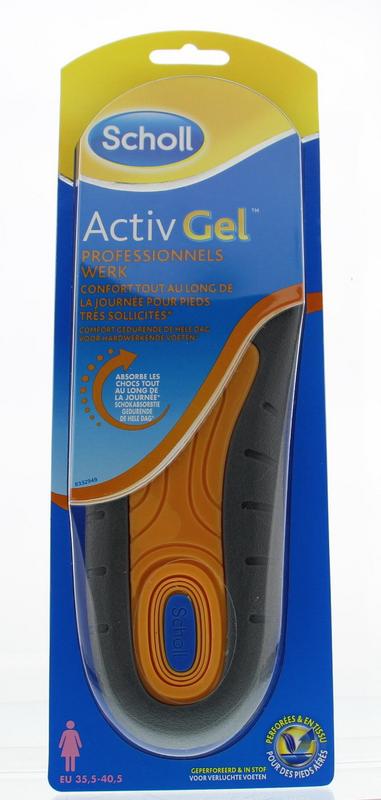 Scholl Activgel Inlegzool Werk Vrouw