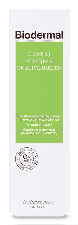 Biodermal | Creme Bij Puistjes