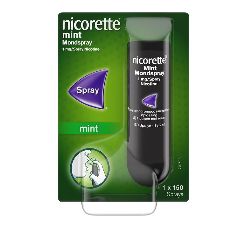 Nicorette Menthol Mint Mondspray 1mg/Do 150do