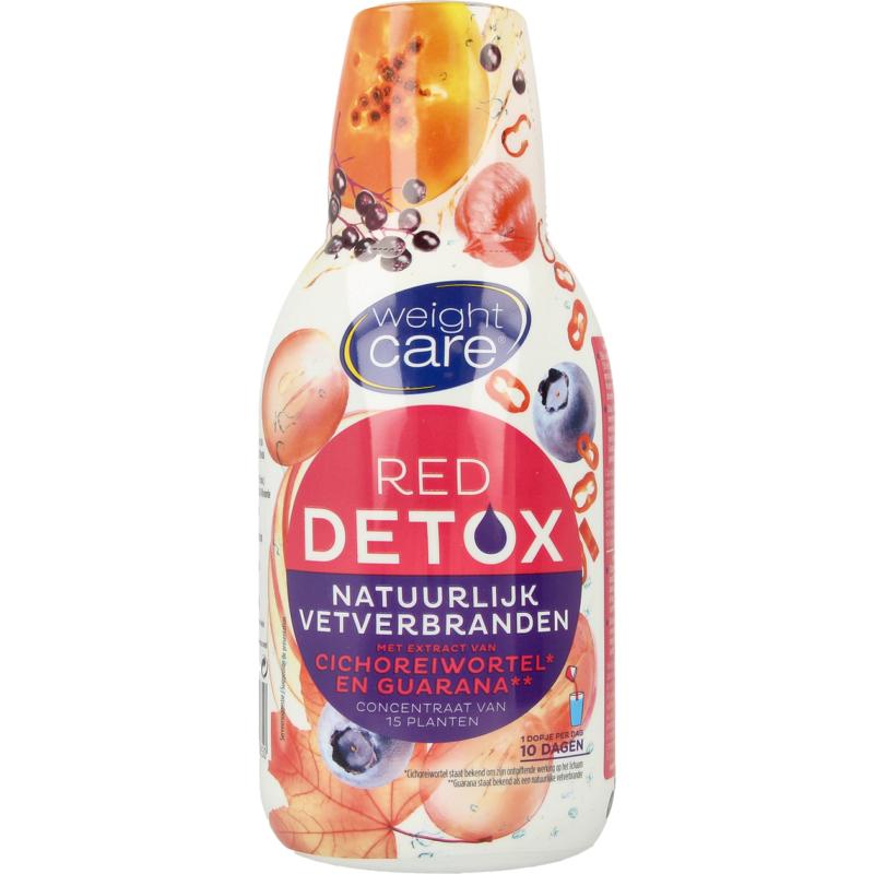 Weight Care Detox Siroop Red Vetverbrandend