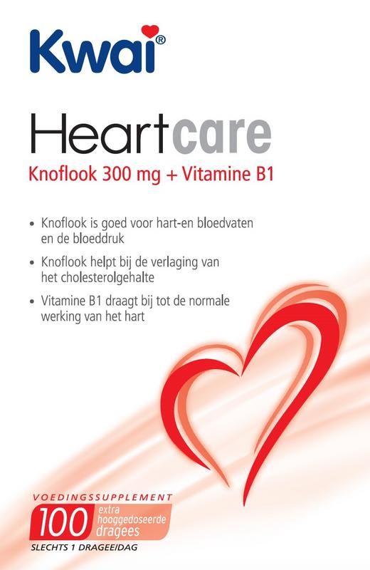 Kwai Heartcare Knoflookdragee 300mg
