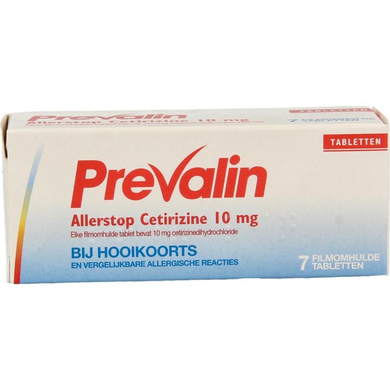 Prevalin Allerstop Cetirizine Tablet Filmomh 10mg