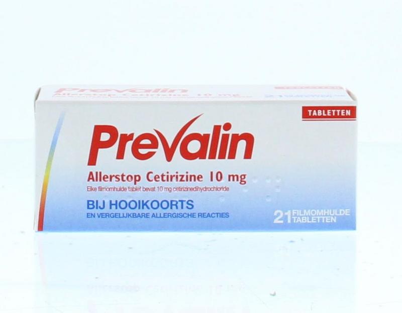 Prevalin Allerstop Cetirizine Tablet Filmomh 10mg