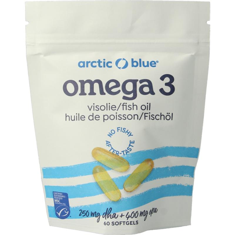 Arctic Blue Omega 3 Pure Alaska Visolie Capsule
