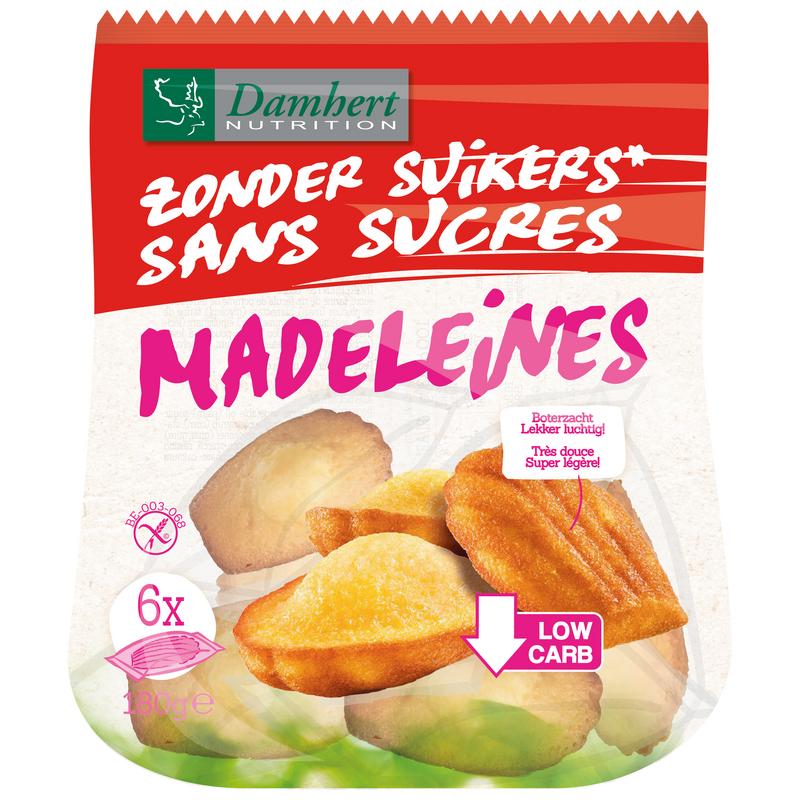Damhert Zonder Suikers Madeleines