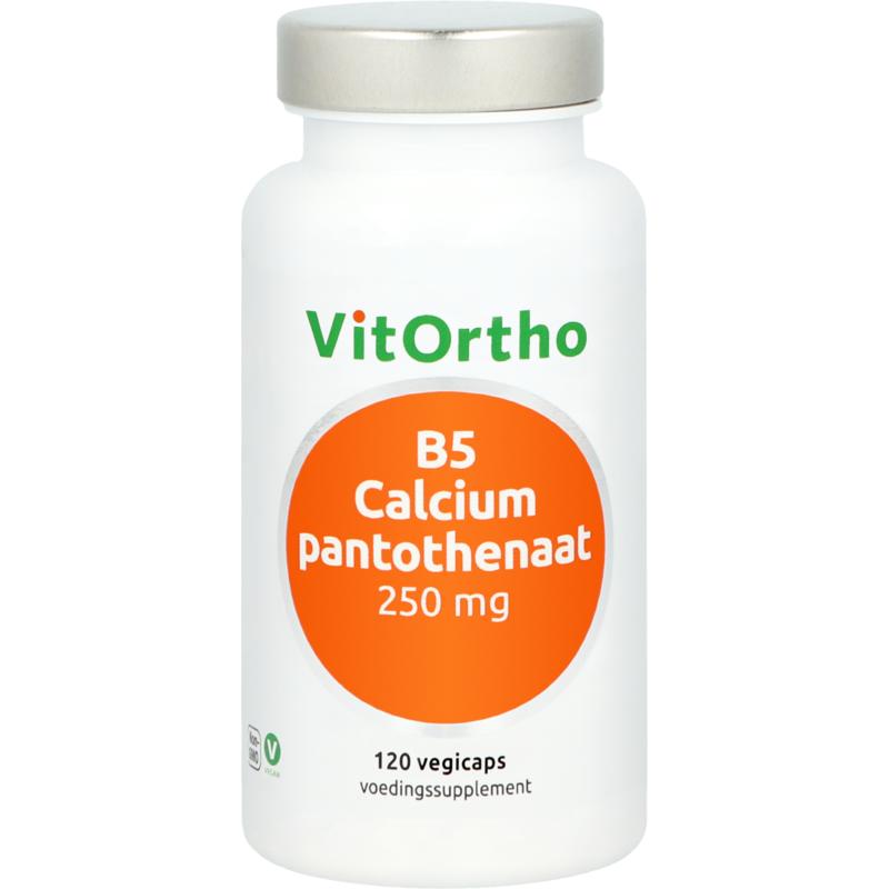 Vitortho B5 Calciumpantothenaat Vegicaps 250mg