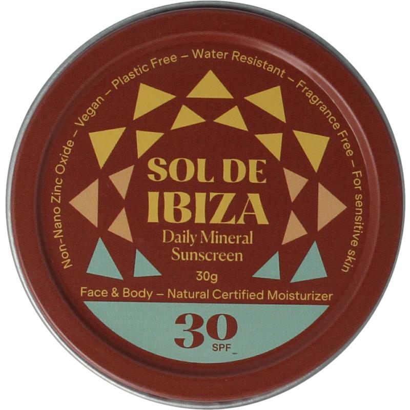 Zonnebrandcreme SPF30 Mini Bio