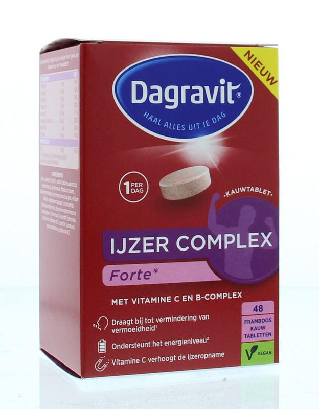 Dagravit Ijzer Complex Forte Kauwtablet