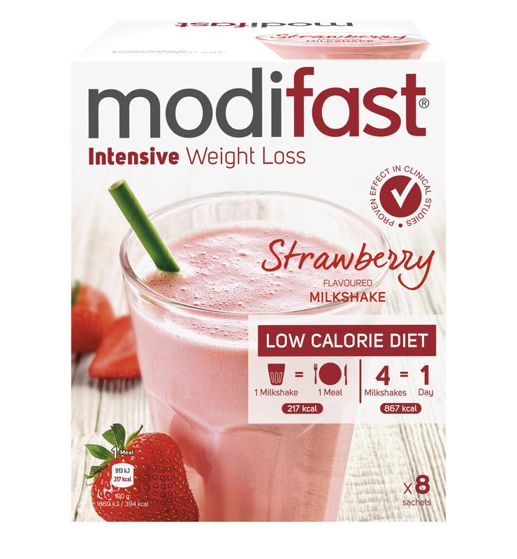 Modifast Intensive Milkshake Aardbei