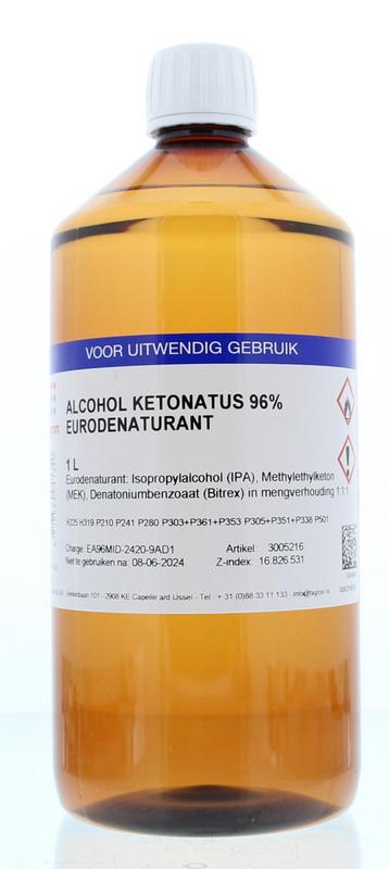 Alcohol Ketonatus 96% V/V Eurodenaturant
